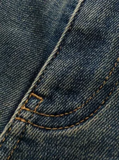 ( Nouvelle Collection ) Versace 1D350 BLUE Jean Droit à Taille Mi-haute Homme -Pas Cher Versace Boutique 17335336 36574900 600