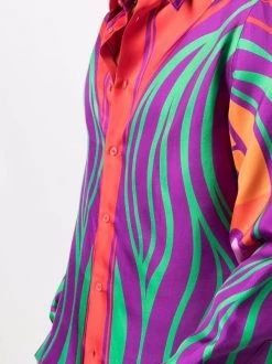 ( Nouvelle Collection ) Versace Chemise Medusa Music En Soie Homme -Pas Cher Versace Boutique 17335337 37448701 600