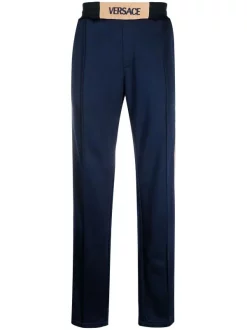 ( Nouvelle Collection ) Versace Pantalon De Jogging à Rayures Latérales Homme