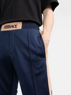 ( Nouvelle Collection ) Versace Pantalon De Jogging à Rayures Latérales Homme -Pas Cher Versace Boutique 17335339 baa5fa37 0b4f 44d0 bf04 ccf5638a629b 600