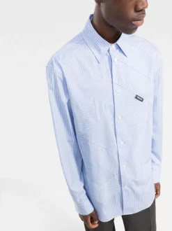 ( Nouvelle Collection ) Versace Chemise à Rayures Multiples Homme -Pas Cher Versace Boutique 17335344 df6511fa c105 4332 90e9 faafa0a00463 600