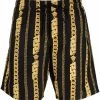 ( Nouvelle Collection ) Versace Short De Bain à Imprimé Greca Homme