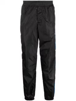 Versace 1B000 BLACK Pantalon De Jogging à Bande Greca Homme