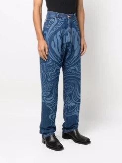 ( Nouvelle Collection ) Versace Jean à Imprimé Medusa Music Homme -Pas Cher Versace Boutique 17336092 37169694 600