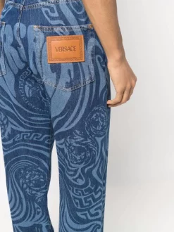 ( Nouvelle Collection ) Versace Jean à Imprimé Medusa Music Homme -Pas Cher Versace Boutique 17336092 37170432 600