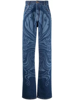 ( Nouvelle Collection ) Versace Jean à Imprimé Medusa Music Homme