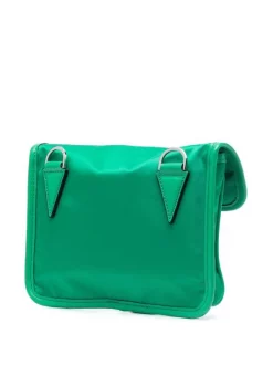 ( Nouvelle Collection ) Versace 1G57P BRIGTHGREEN/PALLADIUM Petite Sacoche La Medusa Homme -Pas Cher Versace Boutique 17336106 36574447 600