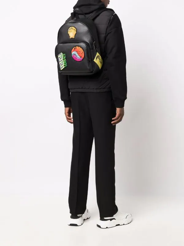 ( Nouvelle Collection ) Versace Sac à Dos La Medusa En Cuir Homme 2 ( Nouvelle Collection ) Versace Sac à Dos La Medusa En Cuir Homme – Image 2