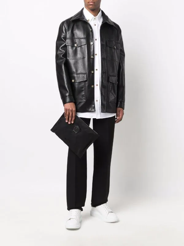 ( Nouvelle Collection ) Versace Pochette à Motif Medusa Homme 2 ( Nouvelle Collection ) Versace Pochette à Motif Medusa Homme – Image 2