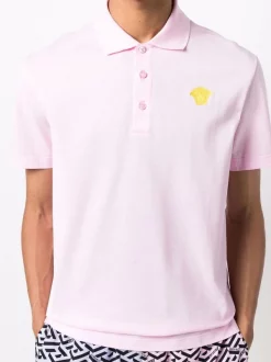 ( Nouvelle Collection ) Versace Polo à Patch Logo 2P810 PINK -Pas Cher Versace Boutique 17336132 36966025 600