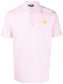 ( Nouvelle Collection ) Versace Polo à Patch Logo 2P810 PINK
