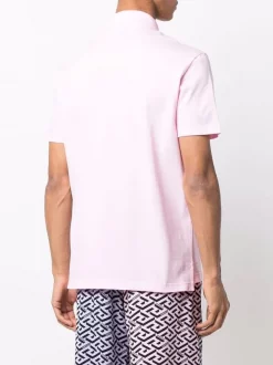 ( Nouvelle Collection ) Versace Polo à Patch Logo 2P810 PINK -Pas Cher Versace Boutique 17336132 36966032 600