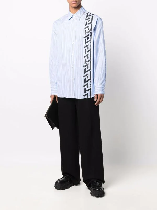 ( Nouvelle Collection ) Versace Pantalon De Costume à Coupe Ample Homme 2 ( Nouvelle Collection ) Versace Pantalon De Costume à Coupe Ample Homme – Image 2