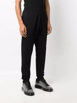 ( Positively Conscious ) Versace 1B000 BLACK Pantalon De Jogging à Détail Greca Homme -Pas Cher Versace Boutique 17336145 36569424 600