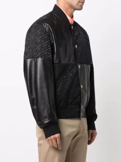 Versace Veste Bomber à Design à Empiècements Homme -Pas Cher Versace Boutique 17336153 36899532 600