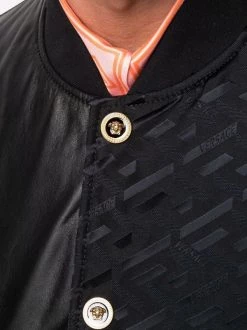 Versace Veste Bomber à Design à Empiècements Homme -Pas Cher Versace Boutique 17336153 36899534 600