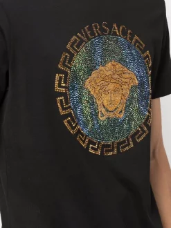 ( Positively Conscious ) Versace T-shirt à Motif Medusa Homme -Pas Cher Versace Boutique 17336154 37173600 600