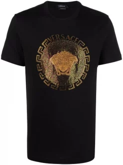 ( Positively Conscious ) Versace T-shirt à Motif Medusa Homme