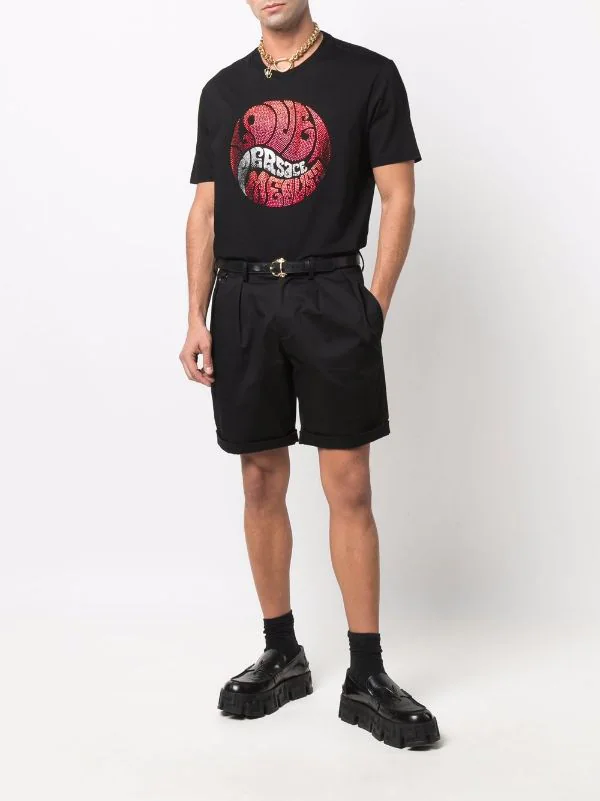 ( Nouvelle Collection ) Versace T-shirt à Logo Medusa Homme 2 ( Nouvelle Collection ) Versace T-shirt à Logo Medusa Homme – Image 2
