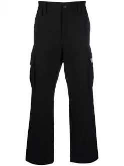 ( Nouvelle Collection ) Versace Pantalon Droit à Patch Greca Homme