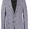 ( Nouvelle Collection ) Versace Blazer La Greca à Simple Boutonnage Homme