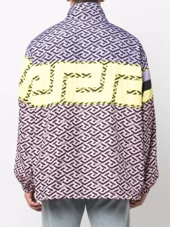 ( Nouvelle Collection ) Versace 5P210 CANDY + BLACK Veste Légère à Motif Greca Homme -Pas Cher Versace Boutique 17336171 37883923 600