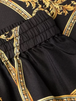 ( Nouvelle Collection ) Versace 5B090 BLACK GOLD Bas De Pyjama En Soie à Imprimé Baroque Homme 5 ( Nouvelle Collection ) Versace 5B090 BLACK GOLD Bas De Pyjama En Soie à Imprimé Baroque Homme -Pas Cher Versace Boutique 17336235 37194552 600