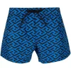 ( Nouvelle Collection ) Versace Short De Bain à Imprimé Géométrique Homme