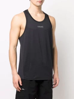 ( Nouvelle Collection ) Versace Débardeur à Logo Imprimé Homme -Pas Cher Versace Boutique 17336245 38093431 600