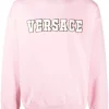 ( Nouvelle Collection ) Versace Sweat à Patch Logo En Chenille Homme