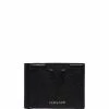 ( Nouvelle Collection ) Versace Portefeuille à Plaque Logo 1B00E NERO + RUTENIO