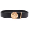 ( Nouvelle Collection ) Versace 1B00V BLACK Ceinture Medusa En Cuir Homme