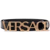 ( Nouvelle Collection ) Versace Ceinture En Cuir à Plaque Logo Homme