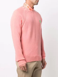 ( Nouvelle Collection ) Versace Pull à Logo Brodé Homme -Pas Cher Versace Boutique 17336271 36899070 600