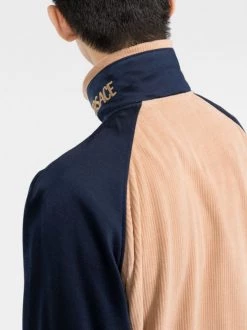 ( Nouvelle Collection ) Versace 2U850 NAVY+BEIGE Veste à à Empiècements Contrastants Homme -Pas Cher Versace Boutique 17336272 855875ce 59ea 499e 94cf 81e35ae0ecaa 600