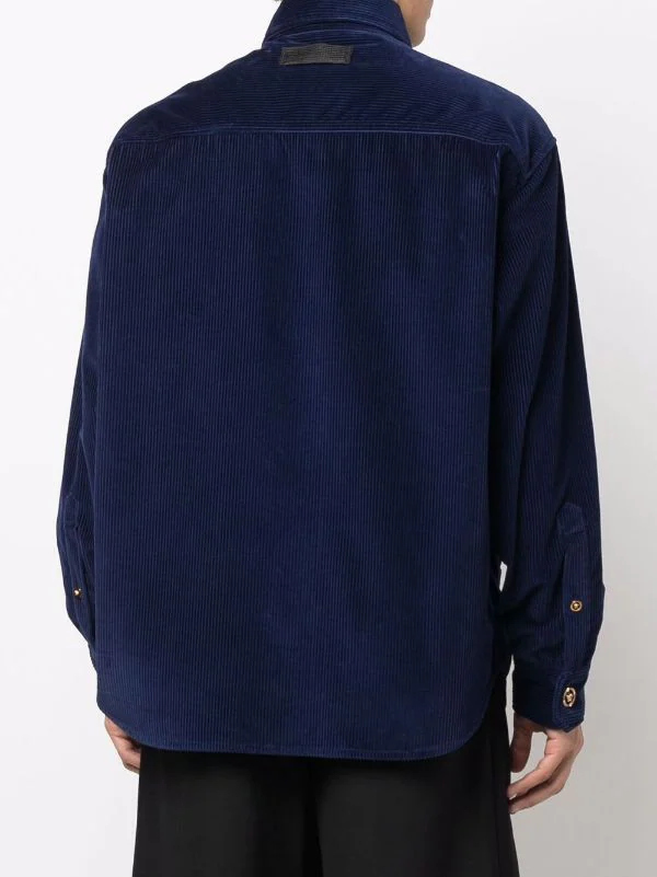 ( Nouvelle Collection ) Versace Veste à Effet Velours Côtelé Homme 4 ( Nouvelle Collection ) Versace Veste à Effet Velours Côtelé Homme – Image 4