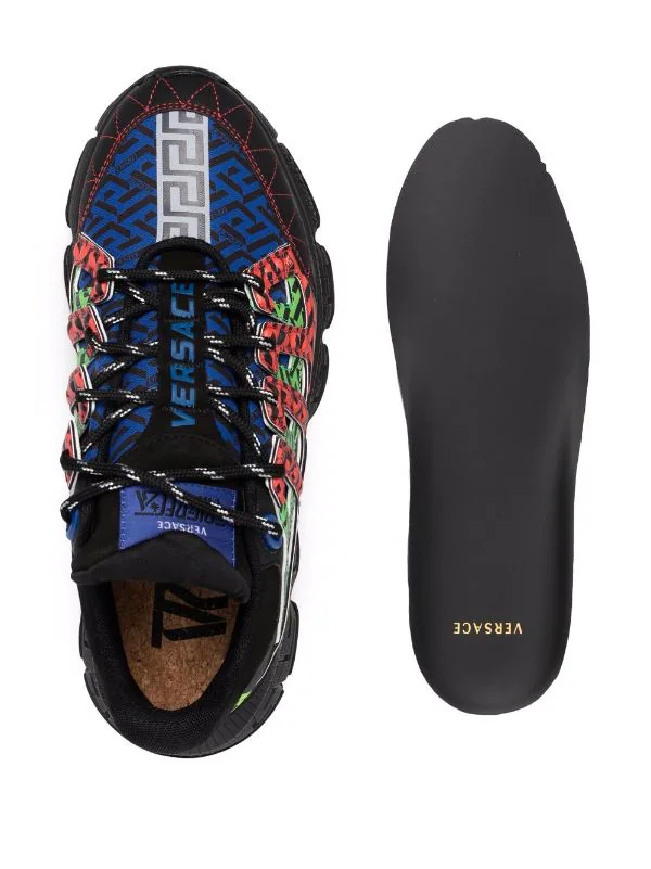 ( Nouvelle Collection ) Versace Baskets Trigeca Homme 4 ( Nouvelle Collection ) Versace Baskets Trigeca Homme – Image 4