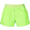 ( Nouvelle Collection ) Versace 2G530 NEON GREEN GOLD Short De Bain Greca Key Homme
