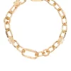 ( Nouvelle Collection ) Versace 3J000 Versace Gold Bracelet à Détail Medusa Femme