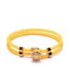 ( Nouvelle Collection ) Versace 1Y50V PINEAPPLE-VERSACEGOLD Bracelet Medusa Tressé Femme