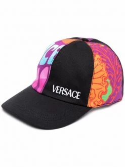 ( Nouvelle Collection ) Versace Casquette à Logo Brodé Homme