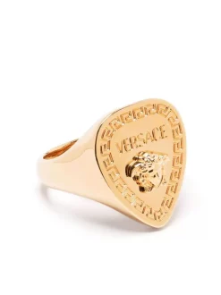 ( Nouvelle Collection ) Versace 3J000 VERSACE GOLD Bague Medusa Femme