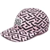 ( Nouvelle Collection ) Versace 5P210 CANDY + BLACK Casquette à Imprimé La Greca Homme