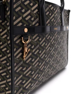 Versace Sac Cabas à Imprimé La Greca Femme 8 Versace Sac Cabas à Imprimé La Greca Femme -Pas Cher Versace Boutique 17339266 35839688 600