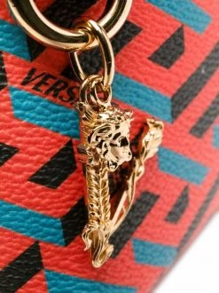 ( Access Edit ) Versace Sac Seau La Greca 5R08V ORANGE PEEL+ REGAL BLUE + VERSACE GOLD -Pas Cher Versace Boutique 17339955 35879374 600