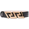 Versace 1B00V BLACK VERSACEGOLD Ceinture à Plaque Logo Femme