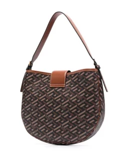 ( Access Edit ) Versace Sac Porté épaule à Logo Imprimé 5B17V BLACK+CARAMEL 9 ( Access Edit ) Versace Sac Porté épaule à Logo Imprimé 5B17V BLACK+CARAMEL -Pas Cher Versace Boutique 17340565 35806845 600