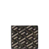 Versace 5B15V BLACK KAKI VERSAGEGOLD Portefeuille La Greca Homme