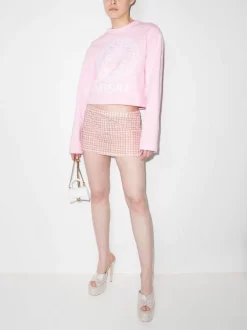 ( Nouvelle Collection ) Versace 1PB90 CANDY Sweat Medusa Head Crop Femme -Pas Cher Versace Boutique 17341866 39155313 600