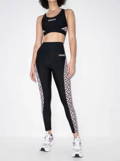 ( Nouvelle Collection ) Versace Legging La Greca à Taille Haute 5B530 NERO + CANDY 9 ( Nouvelle Collection ) Versace Legging La Greca à Taille Haute 5B530 NERO + CANDY -Pas Cher Versace Boutique 17341929 38184958 600